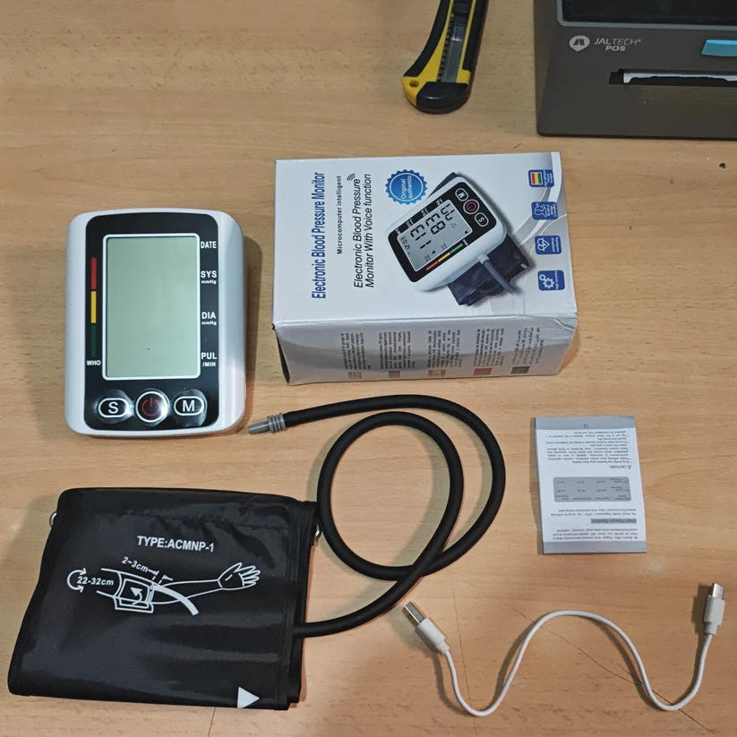 Combo: Tensiómetro Digital + Oxímetro de Pulso