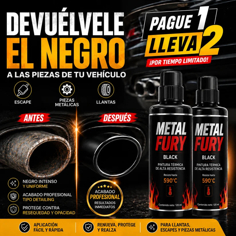 2x1 Metal Fury: Protección extrema para superficies metálicas
