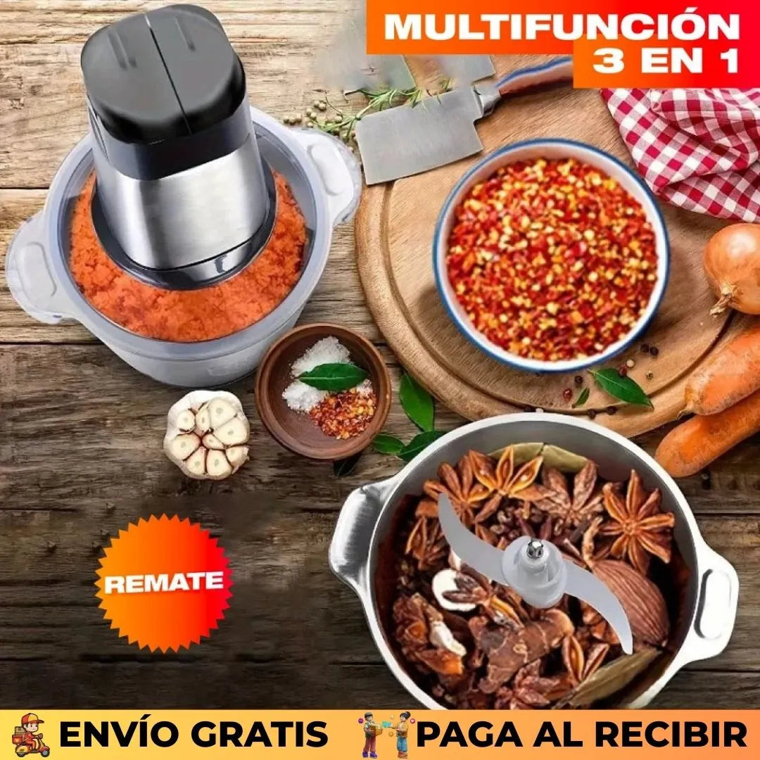 Procesador de Alimentos Original en Acero Inoxidable