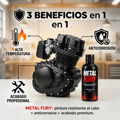 2x1 Metal Fury: Protección extrema para superficies metálicas