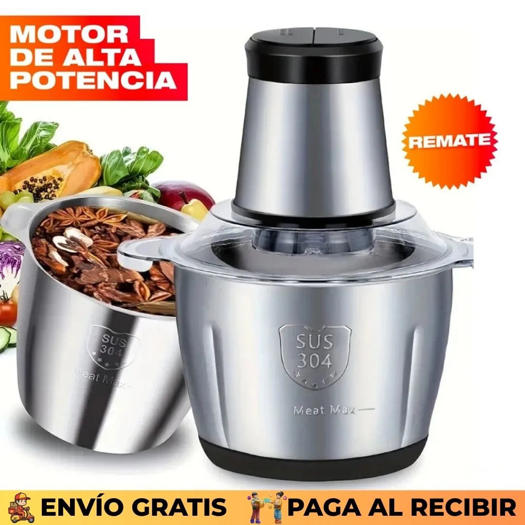 Procesador de Alimentos Original en Acero Inoxidable