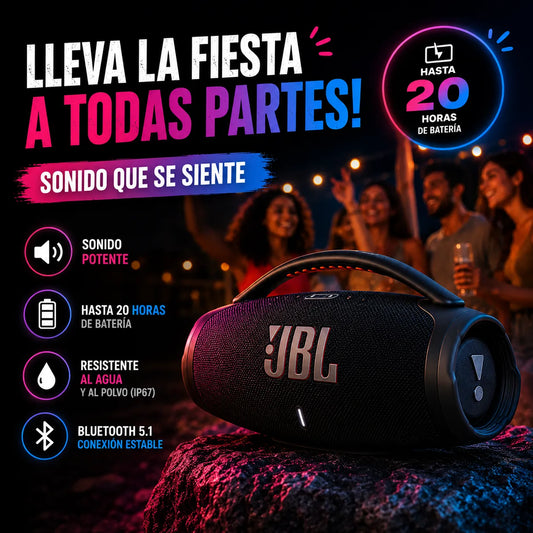 Parlante JBL Boombox 3: Sonido Superior 🎶