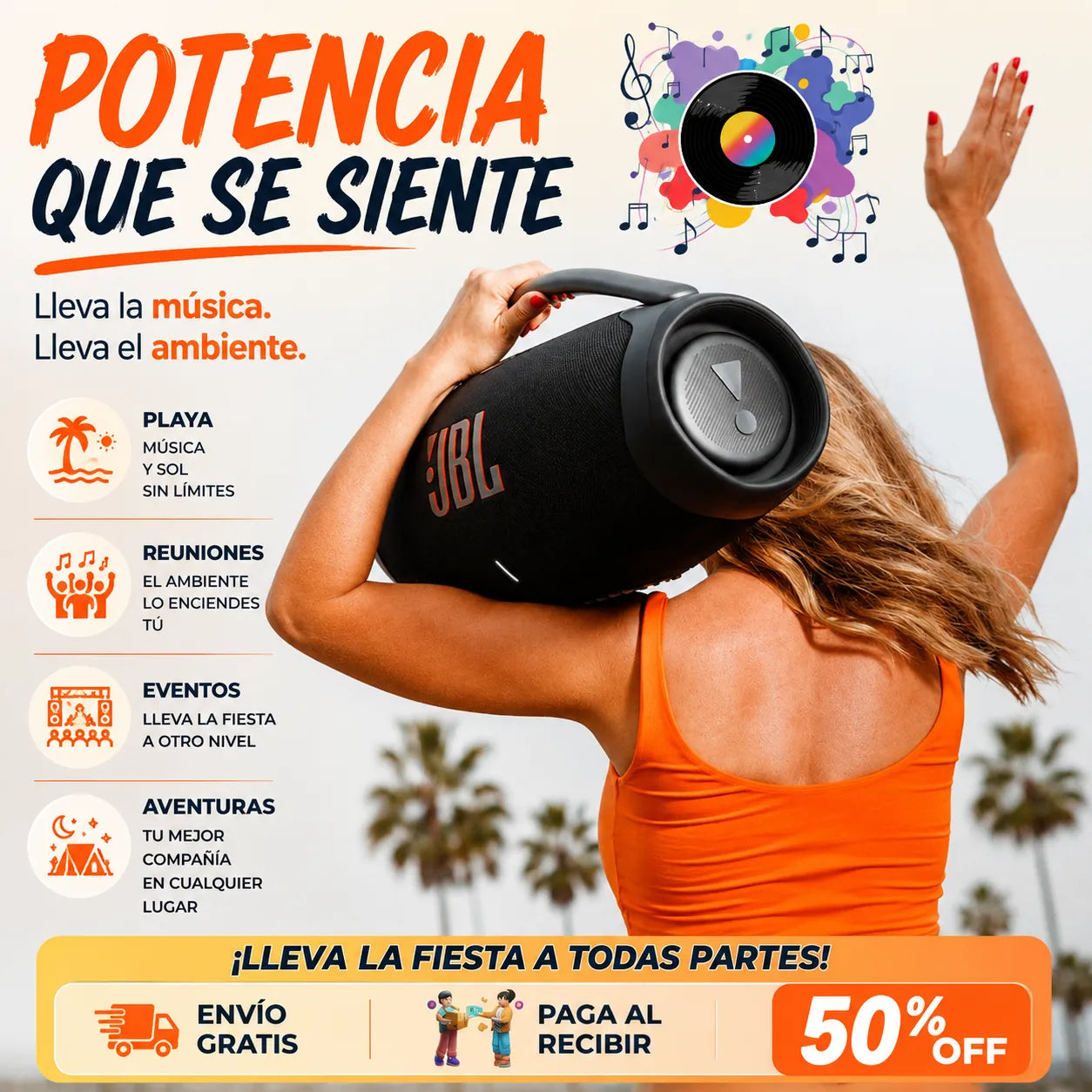 Parlante JBL Boombox 3: Sonido Superior 🎶