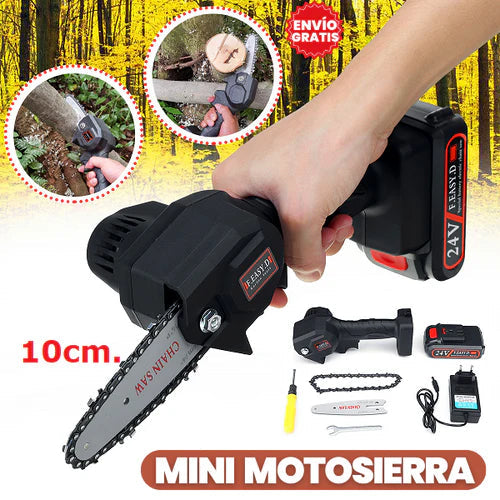 Motosierra Pro Portatil Recargable 2 Baterías 48v