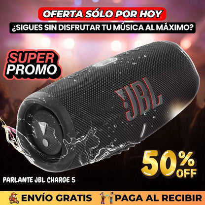 Parlante JBL Charge 5: Sonido Superior 🎶