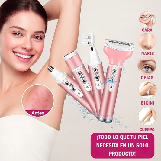 Depiladora Corporal 4 en 1 🌸