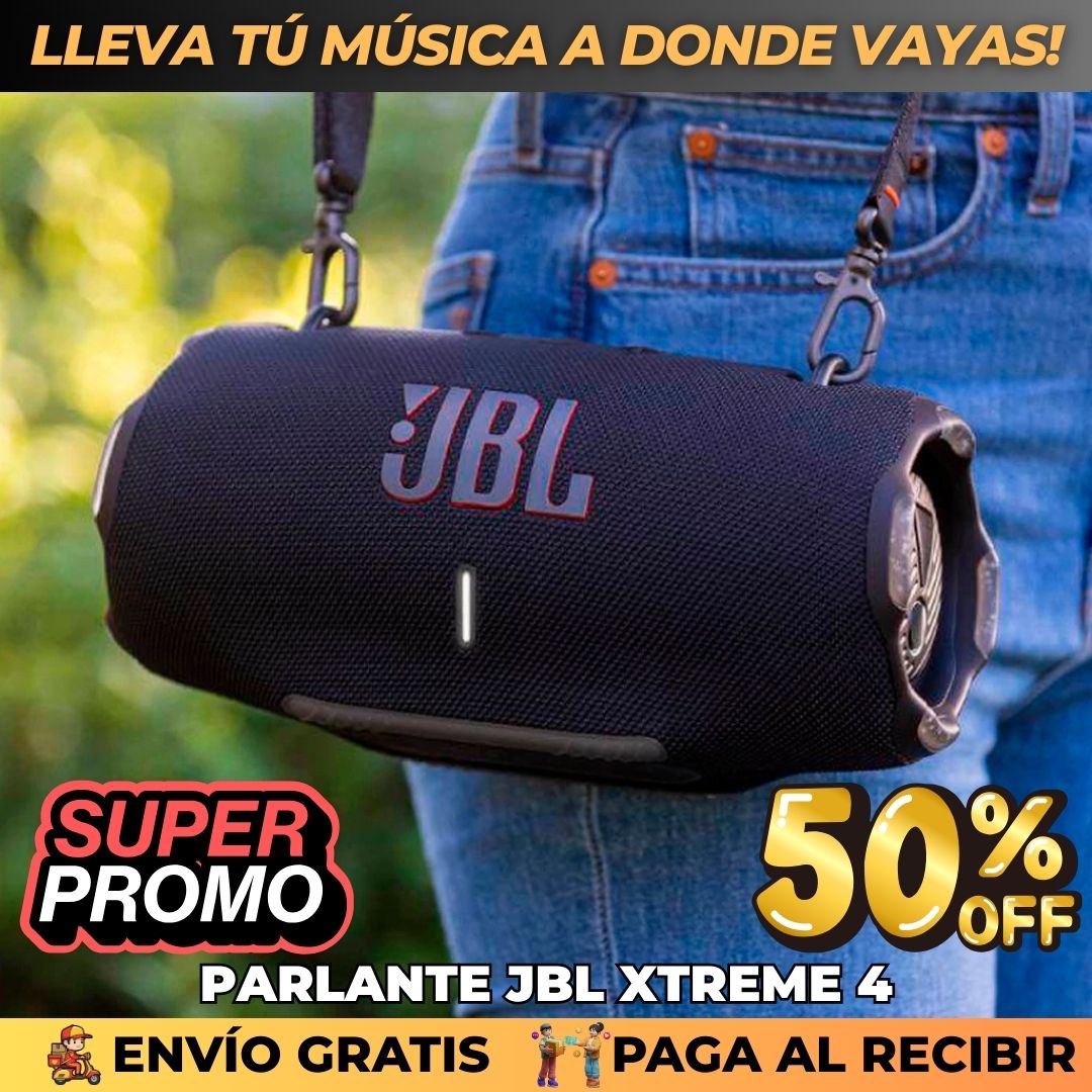 Parlante JBL Xtreme 4: Sonido Superior 🎶