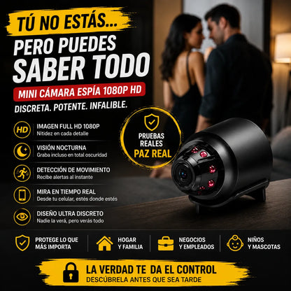 Mini Cámara Espía: Descubre la VERDAD 📹👀