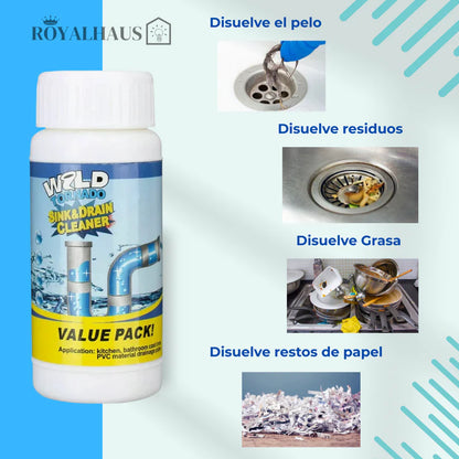 Wild Tornado: Polvo Destapa Tuberías