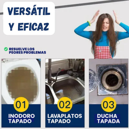 Wild Tornado: Polvo Destapa Tuberías