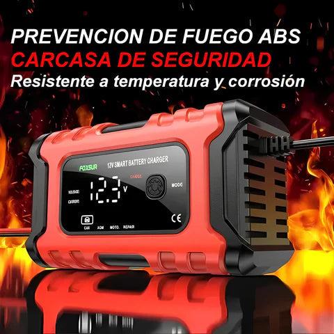 Cargador e Iniciador de Batería Carro y Moto
