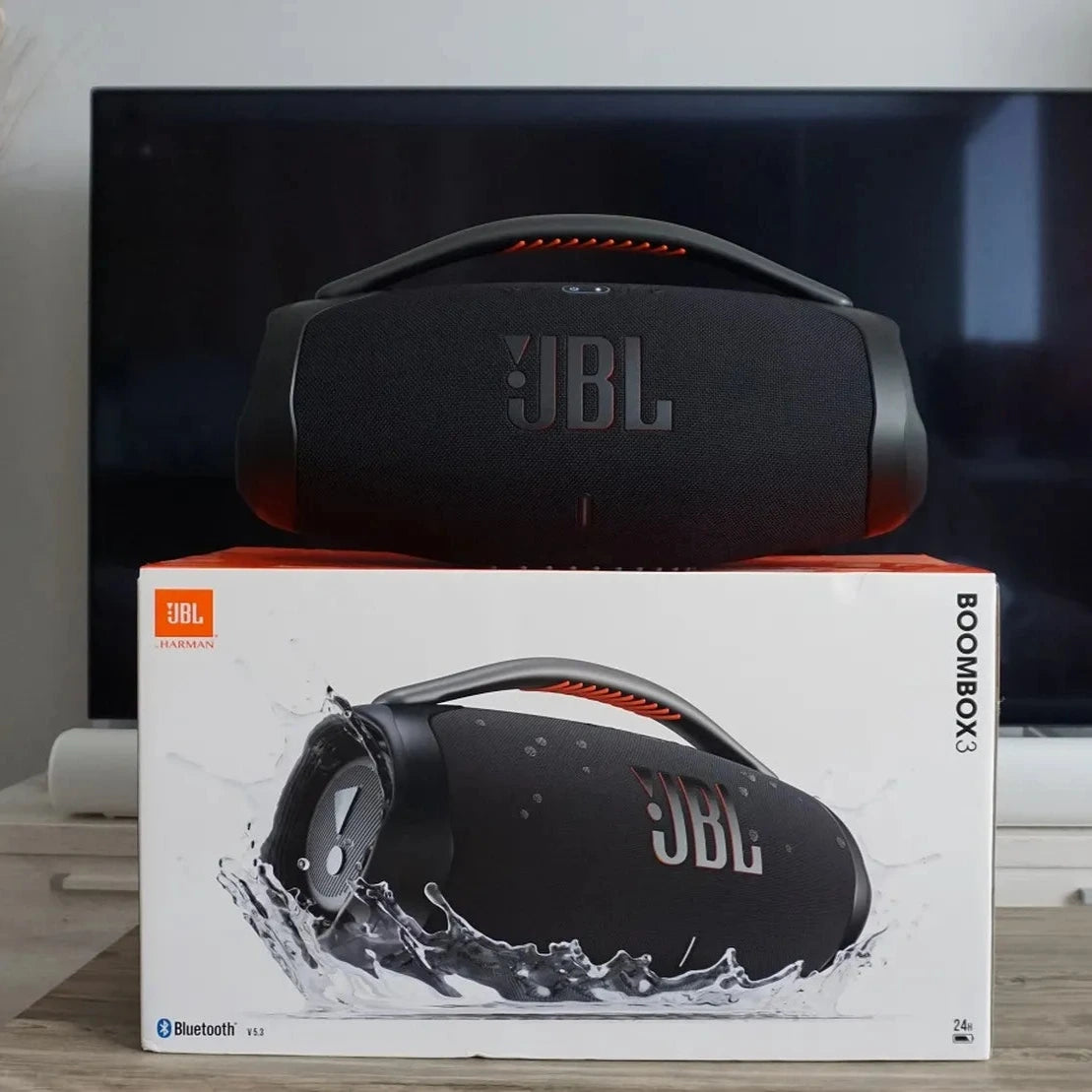Parlante JBL Boombox 3: Sonido Potente y Calidad Superior 🎶