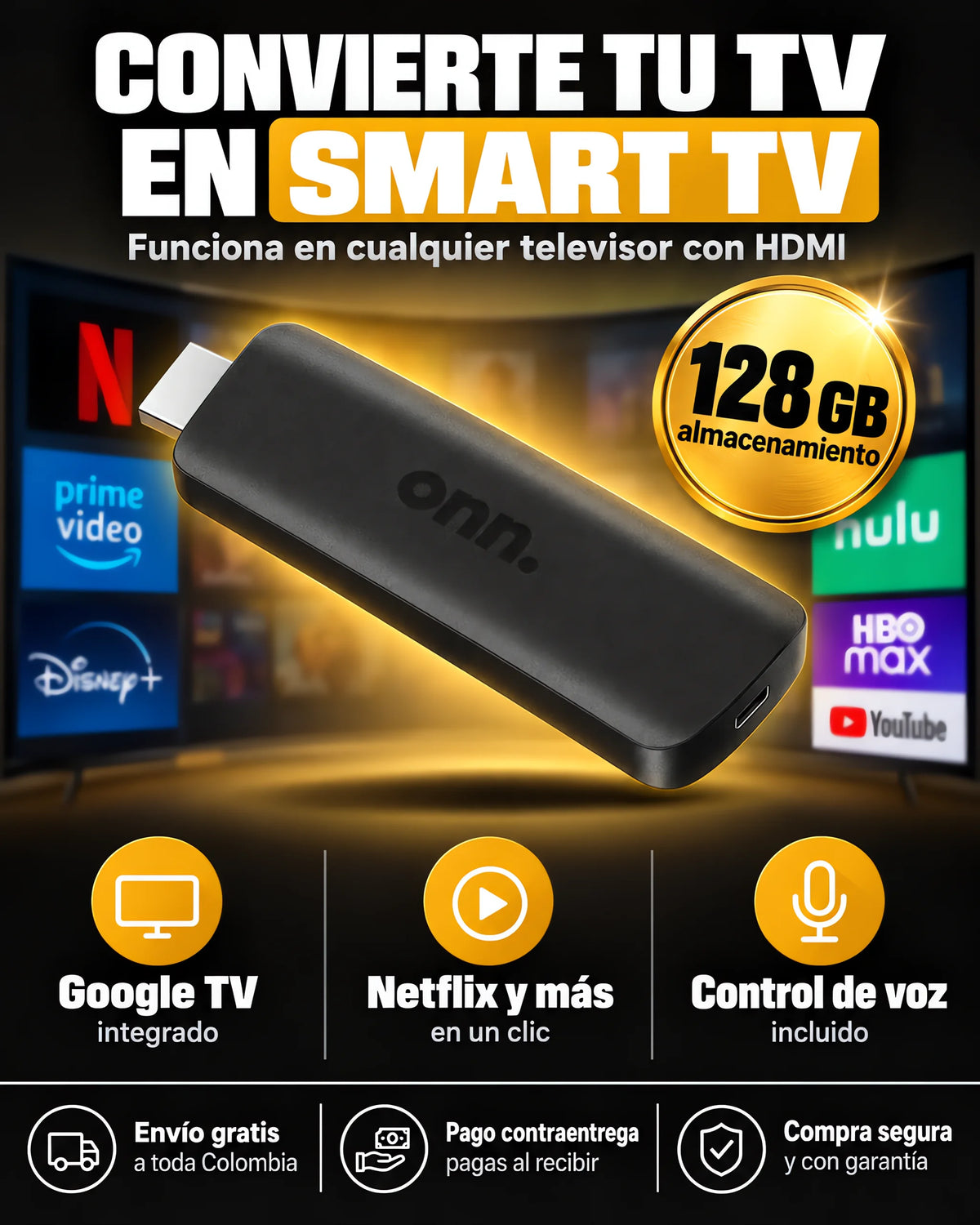 Convertidor Smart TV de Google Con MagisTV