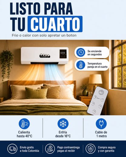 Aire Acondicionado Portatil Frio y Calor