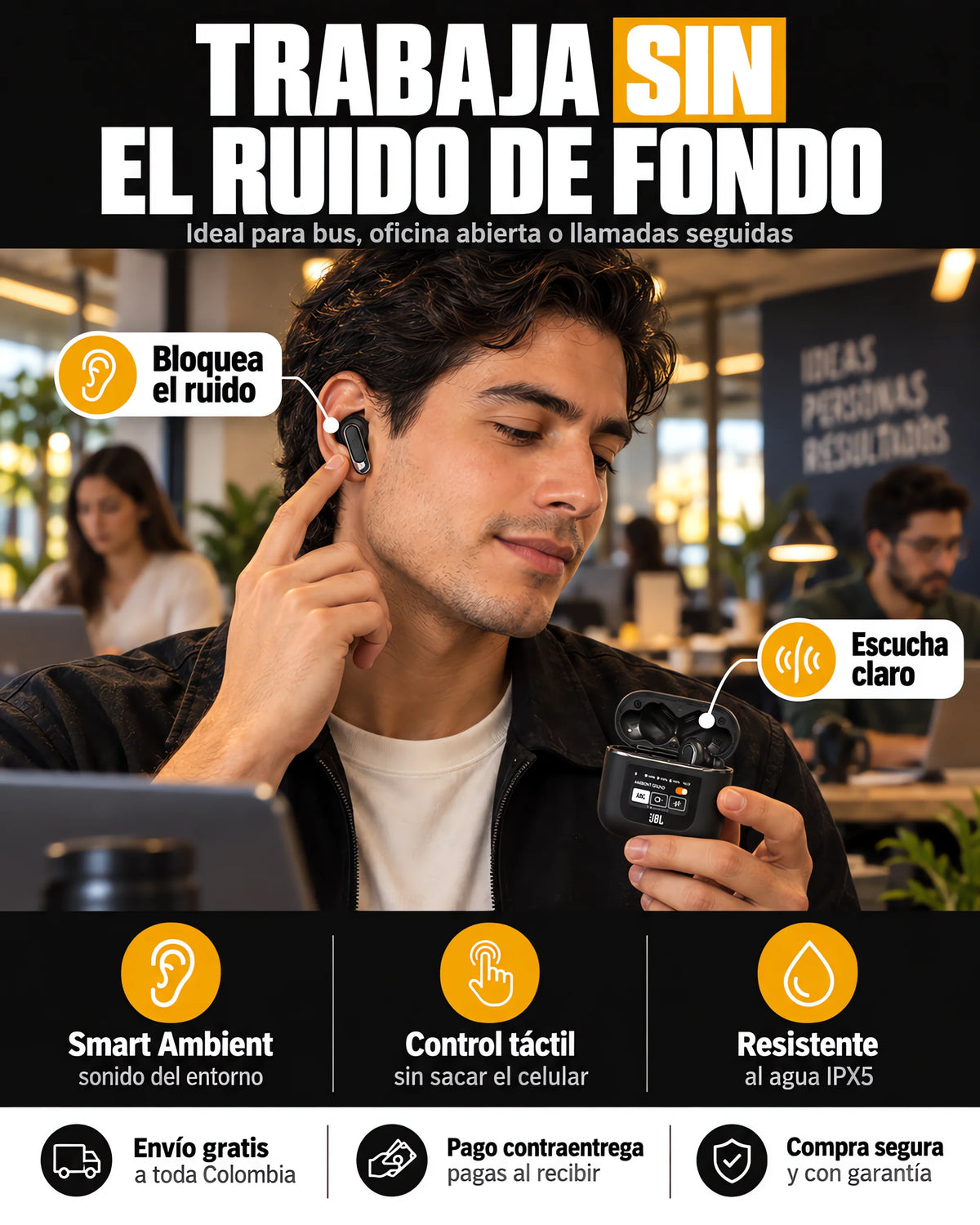 Audifonos JBL Tour Pro 2