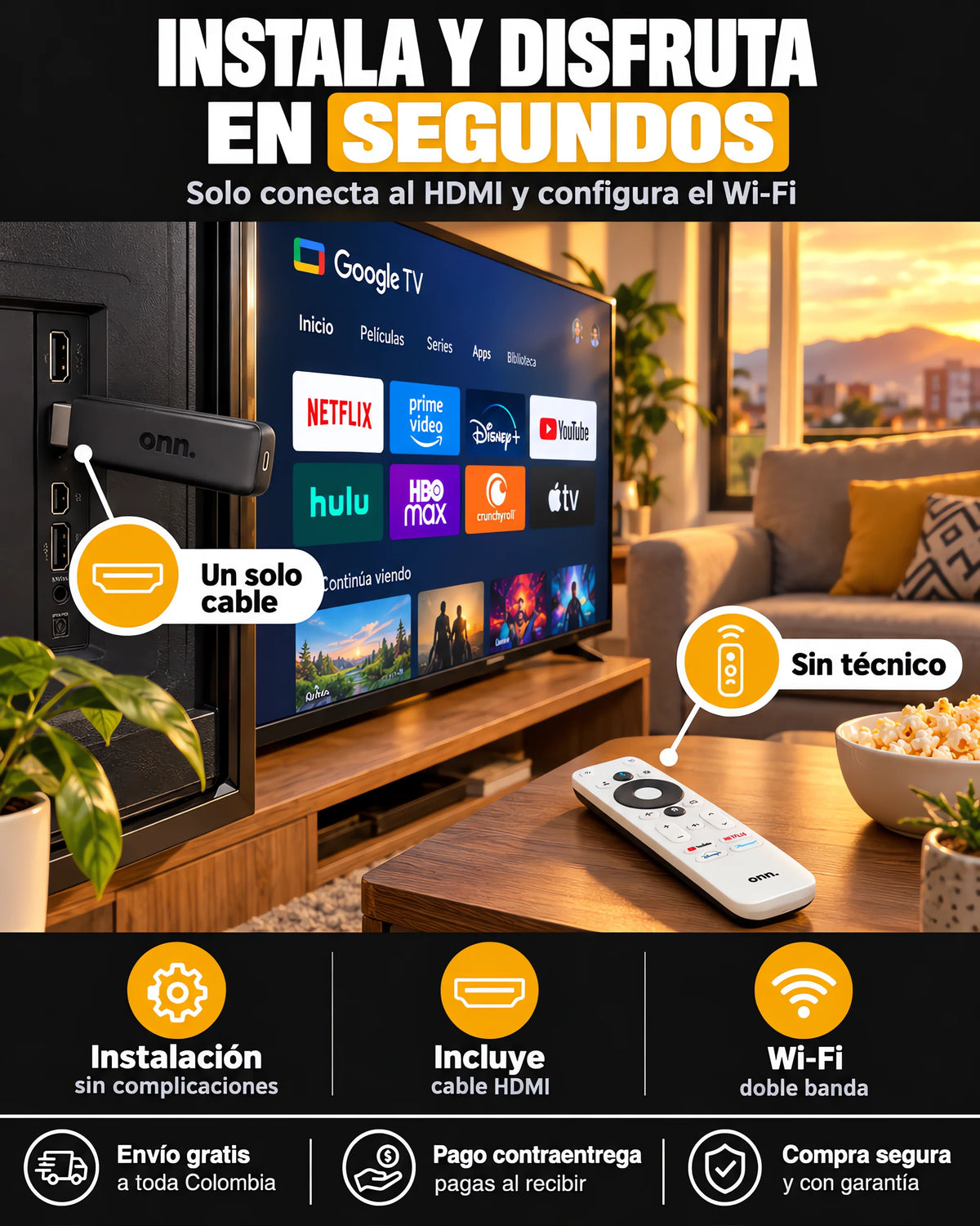 Convertidor Smart TV de Google Con MagisTV