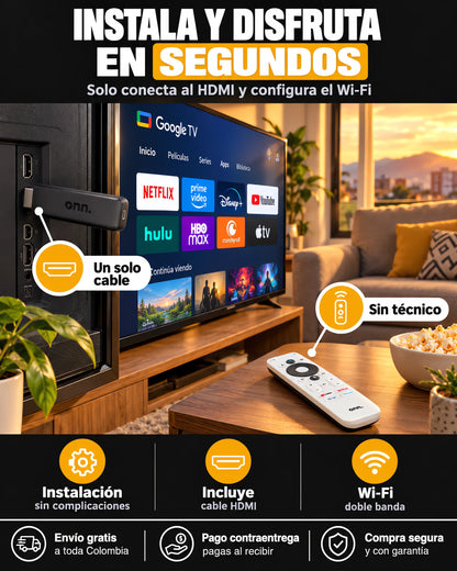 Convertidor Smart TV de Google Con MagisTV