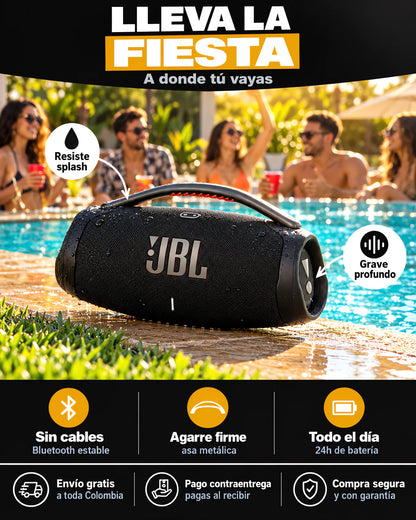 Parlante JBL Boombox 3: Sonido Superior 🔊