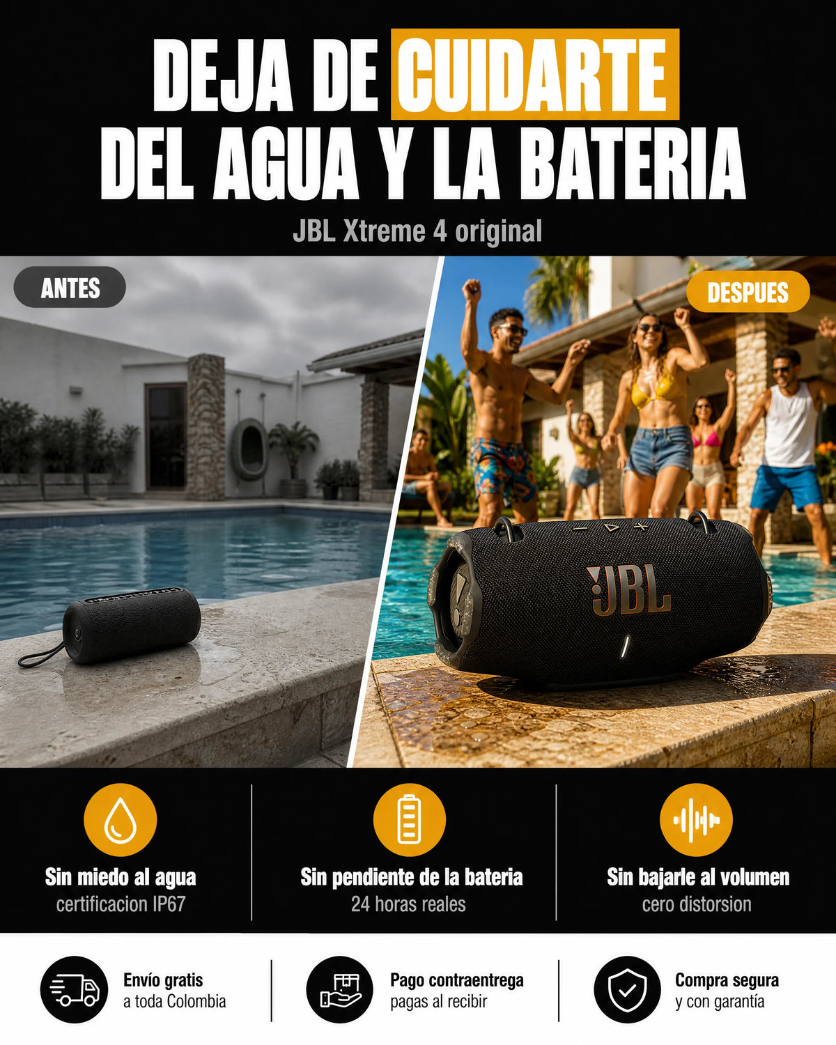 Parlante JBL Xtreme 4: Sonido Superior 🎶