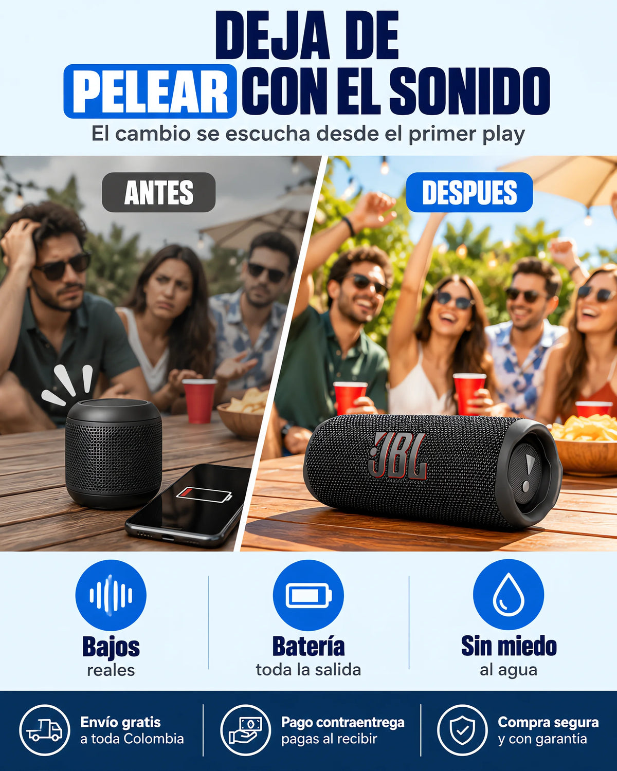 Parlante JBL Flip 6