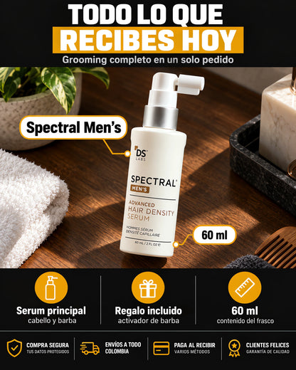 SPECTRAL PREMIUM 60 ML Y ACTIVADOR BARBA