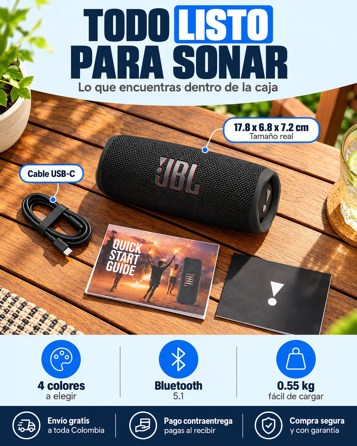 Parlante JBL Flip 6