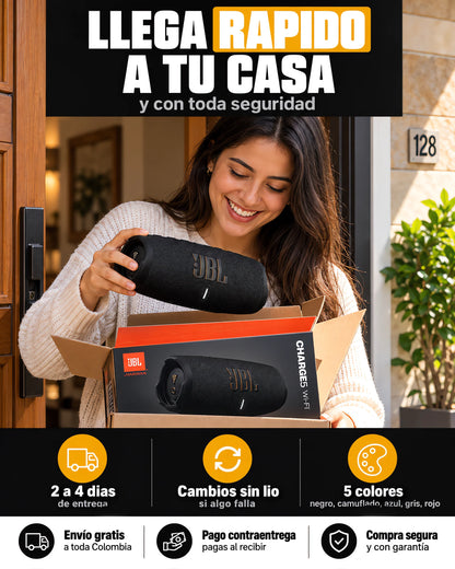 Parlante JBL Charge 5: Sonido Superior 🎶