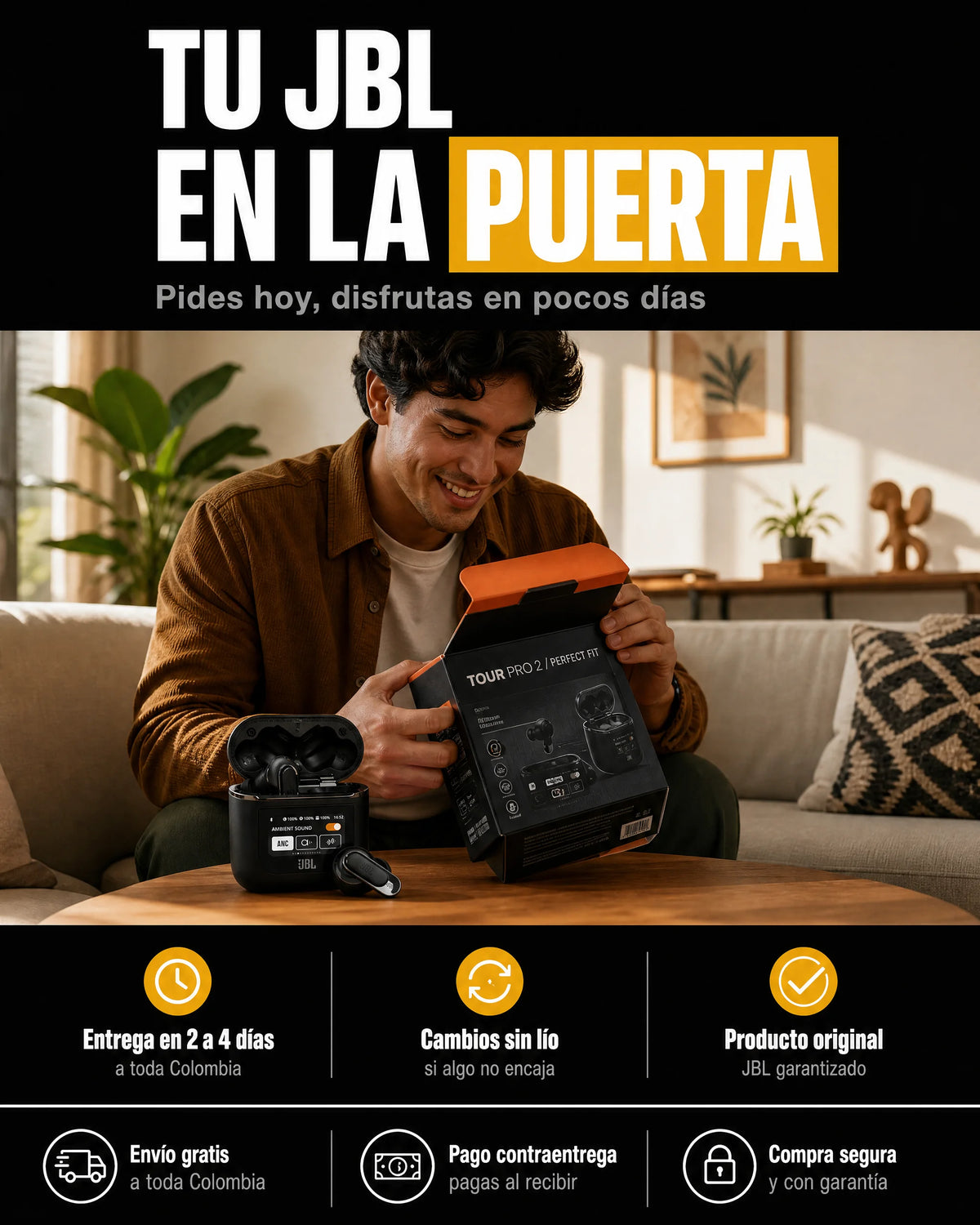 Audifonos JBL Tour Pro 2