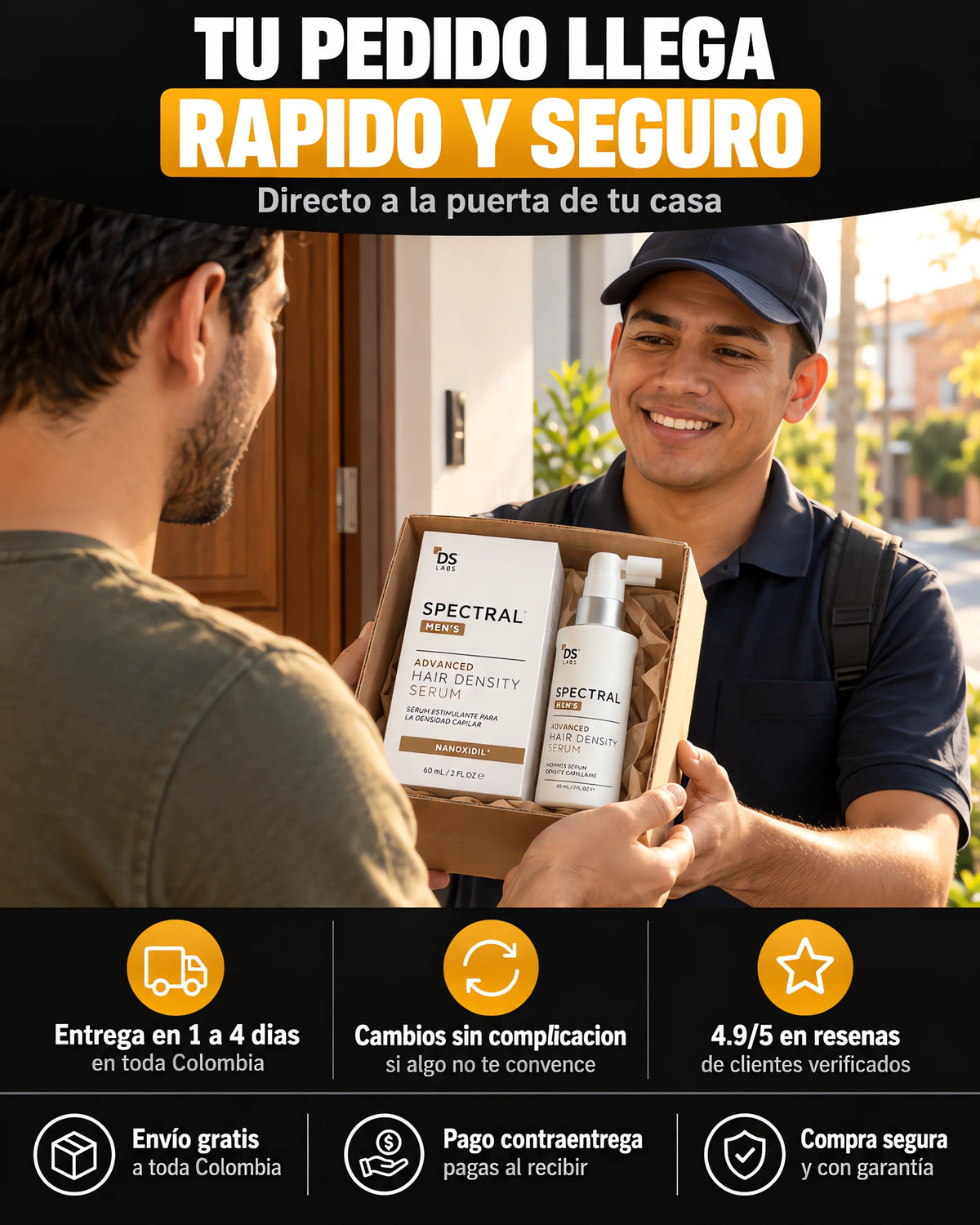 SPECTRAL PREMIUM 60 ML Y ACTIVADOR BARBA